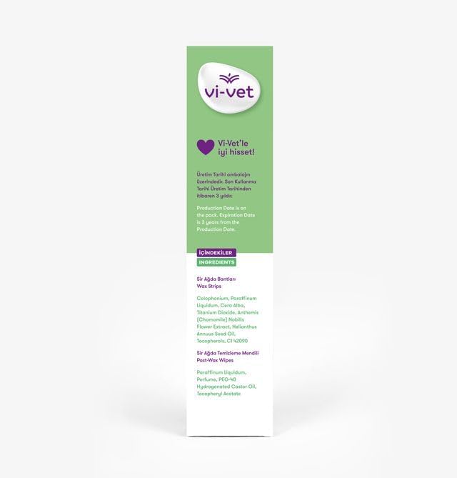 Vivet Bikini Ve Koltuk Altı Bölgesi Sir Ağda Bant Seti Azulen