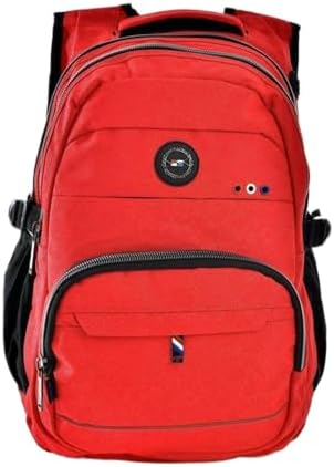 2236 Okul Sırt Çantası Çok Bölmeli Ergonomik Kırmızı