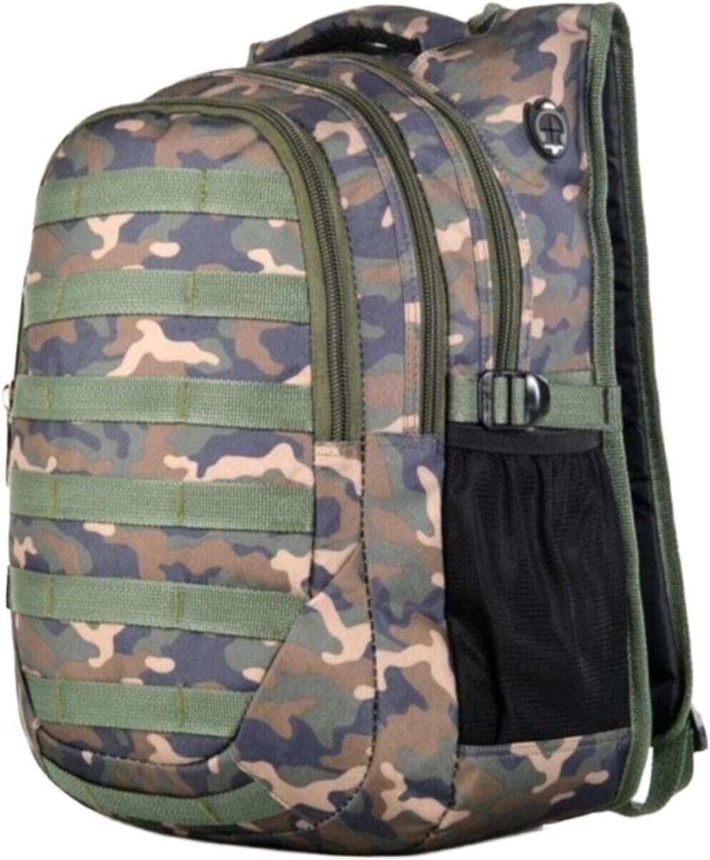 2228 Kamuflaj Desenli Okul Sırt Çantası