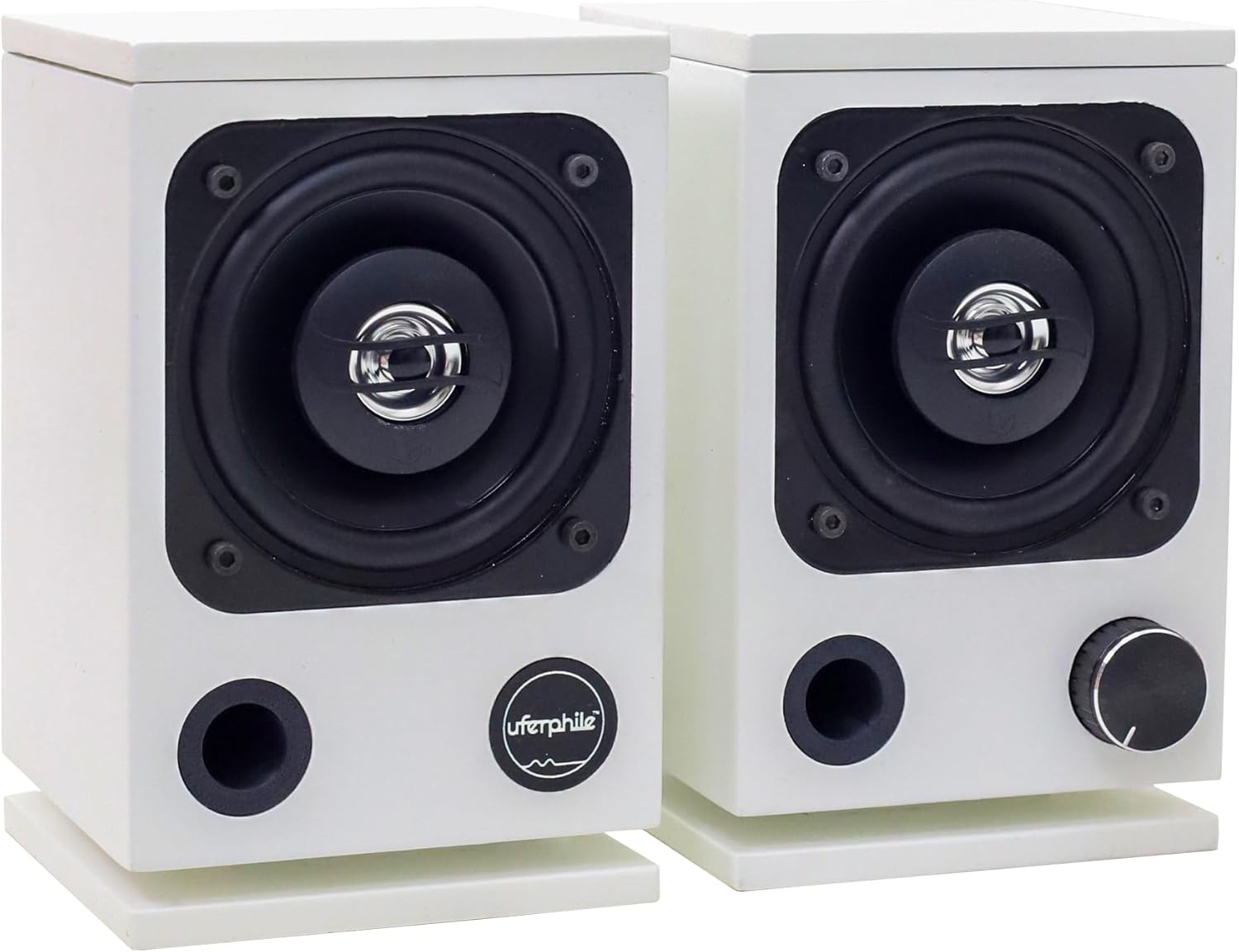 Desktop Beyaz Hi-Fi 100W Hoparlör
