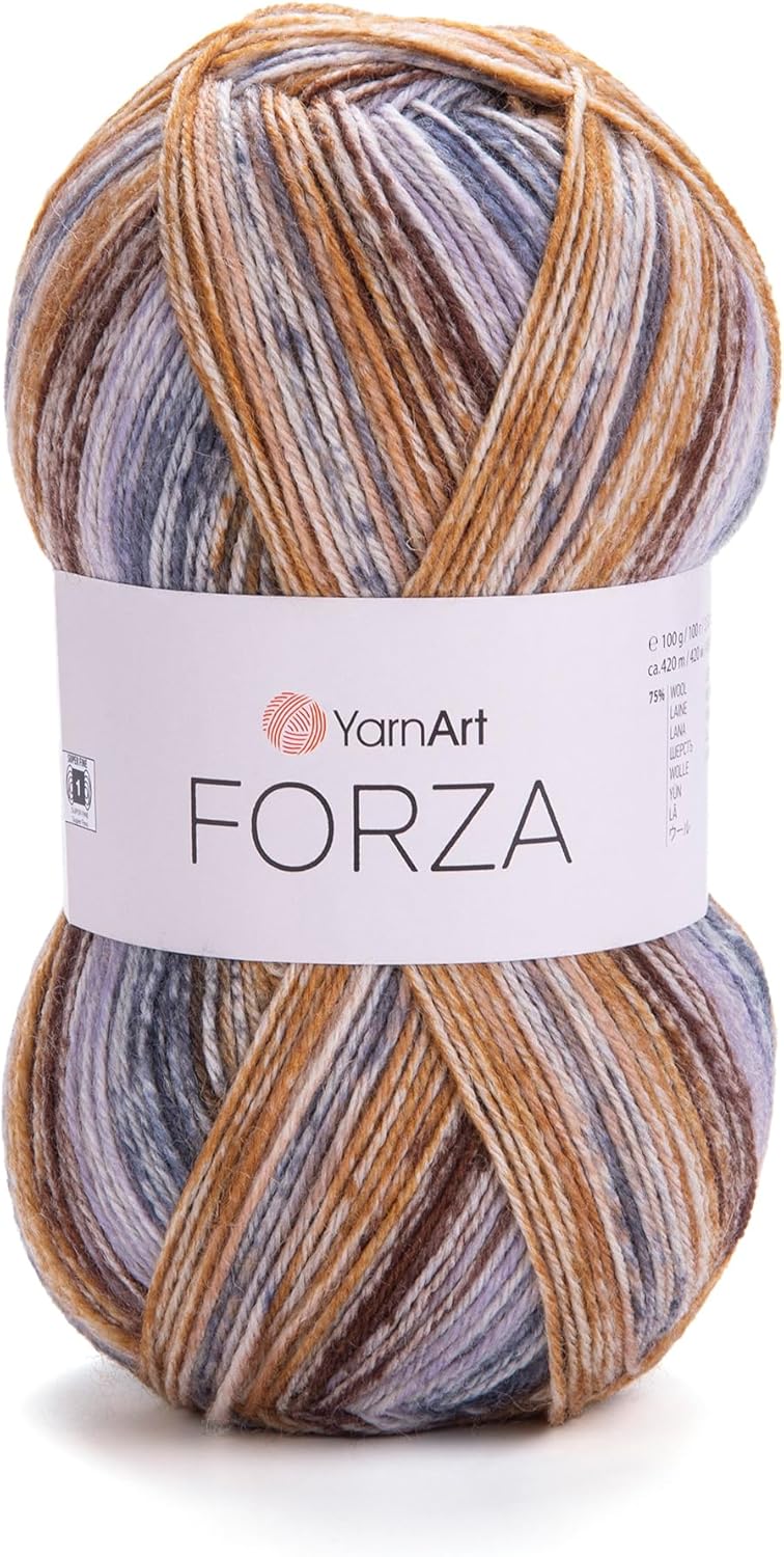 El Örgü İpi FORZA, 2605, 5x100 gr