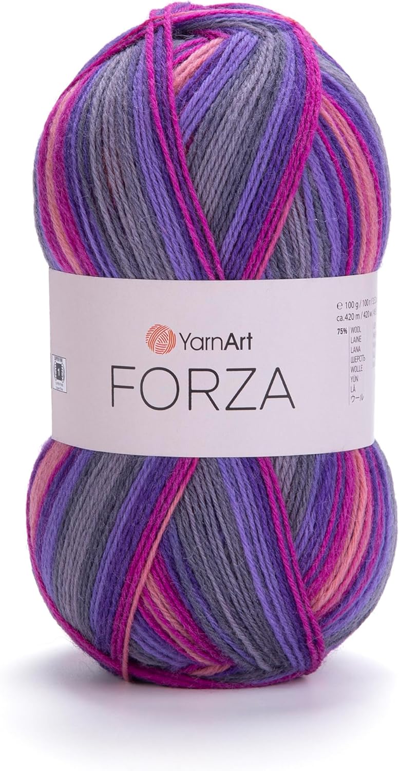 El Örgü İpi FORZA, 2501, 5x100 gr