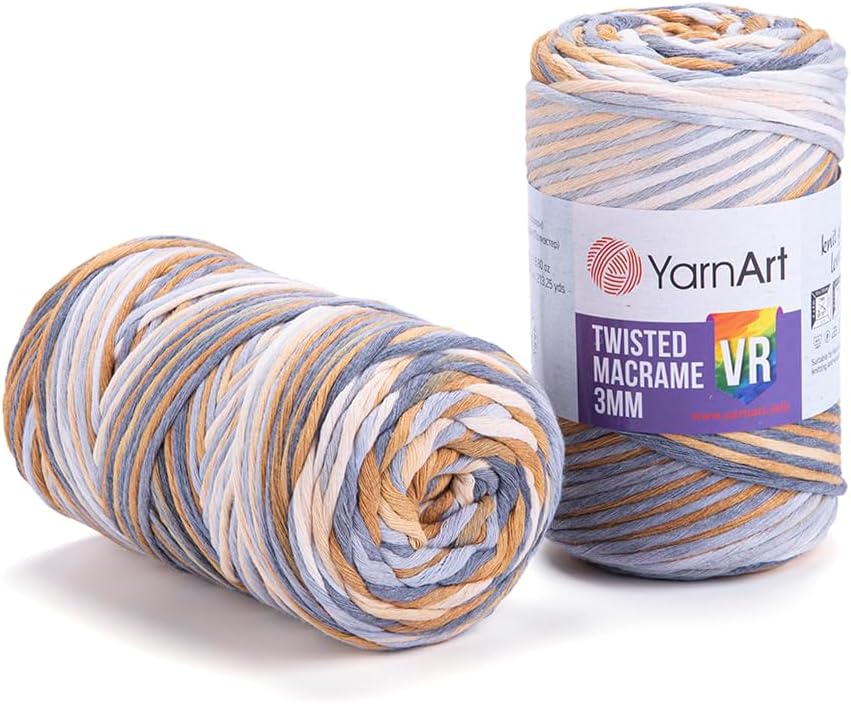 Alternative view of El Örgü İpi TWISTED MACRAME 3 MM VR, 918, 4x250 gr