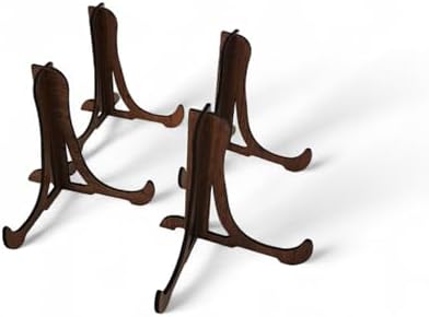 Alternative view of Tabak ve Süs Levhaları Gerçek Ahşap 4'lü Teşhir Ayağı 10 cm x 10 cm Stand