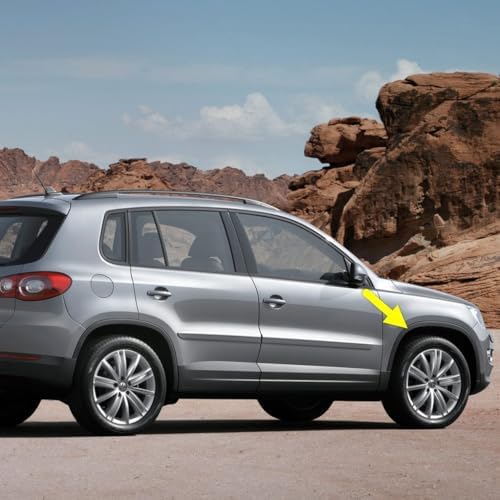 Sağ Ön Çamurluk Dodik Plastik Çıta 5N0854732A VW Tiguan ile uyumlu 2008-2011