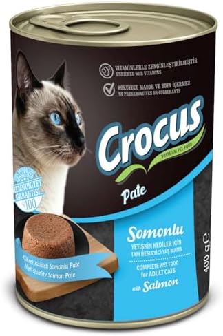 Alternative view of Crocus Yetişkin Kedi Somonlu Pate Yaş Mama 400G