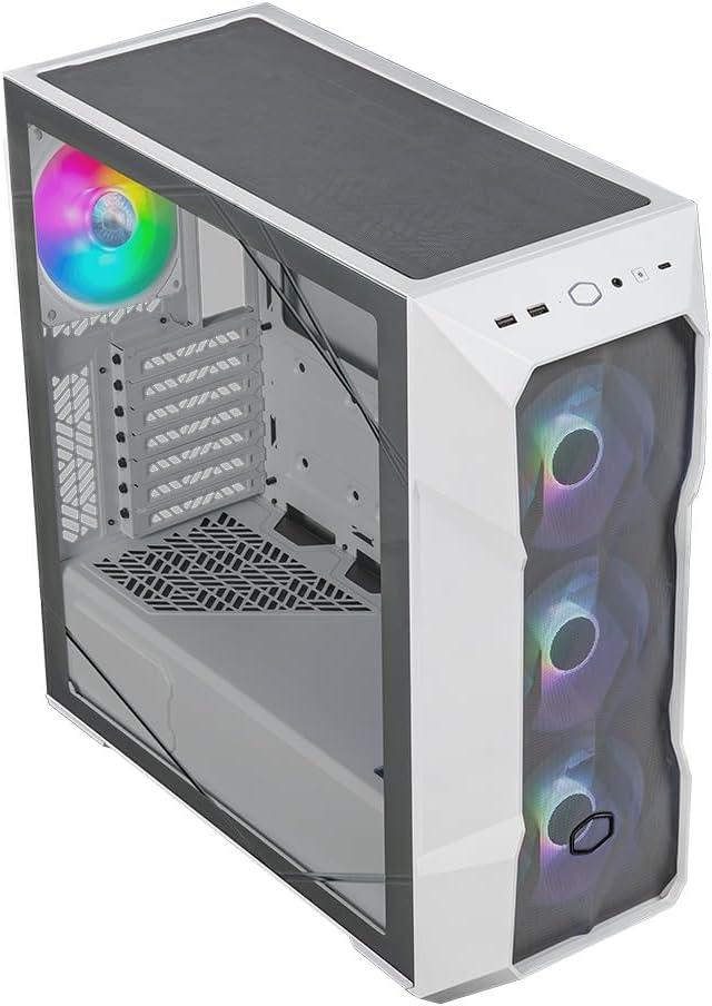 Cooler MasterBox TD500 Mesh TD500V2-WGNN85-STU Beyaz 850W ATX 3.1 - PCIE 5.0 80+ ARGB 4x