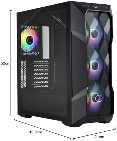 Cooler MasterBox TD500 Mesh TD500V2-KGNN85-STU Siyah 850W ATX 3.1 - PCIE 5.0 80+ ARGB 4x