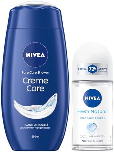 Alternative view of Creme Care Nemlendirici Duş Jeli 250ml ve Roll-on Deodorant Fresh Natural 50ml, 72 Saat Ter Koruması