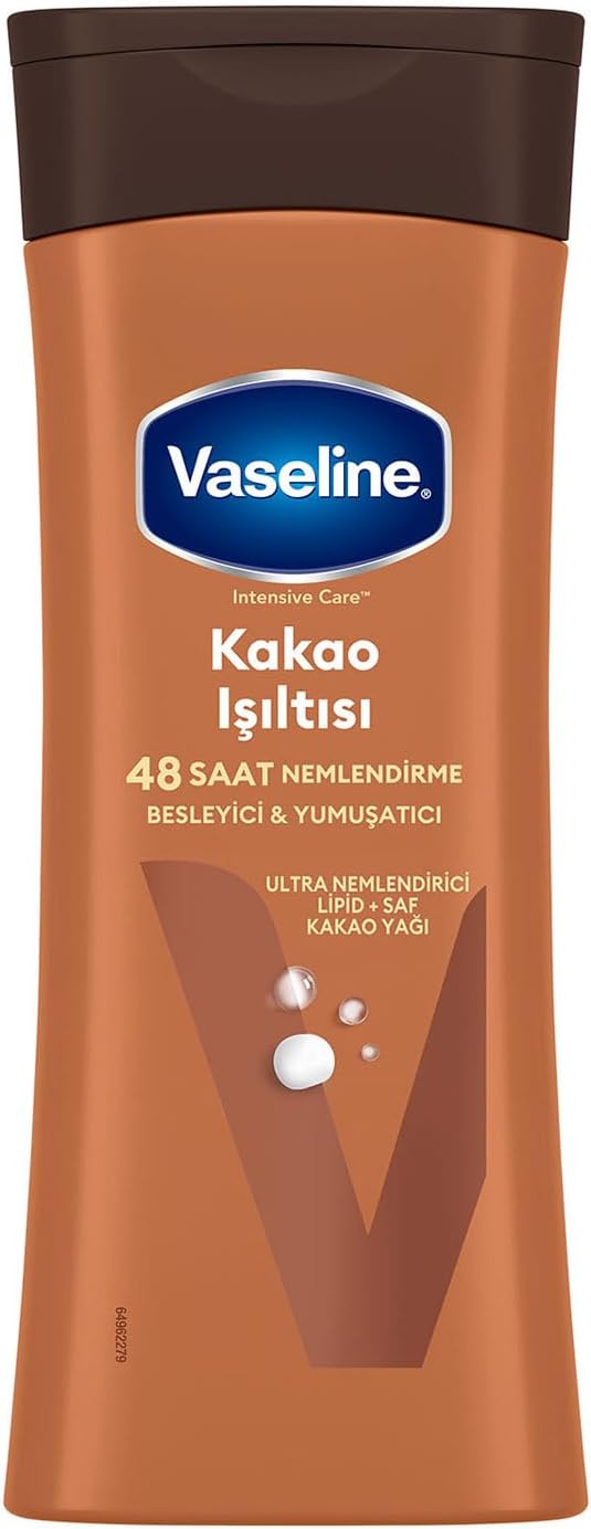 Vücut Losyonu Kakao Işıltısı Parlaklığını Kaybetmiş ve Kuru Ciltler İçin 400 ml