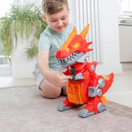 Teamsterz Sesli ve Işıklı Robo Wreckerz Beast Oyun Seti