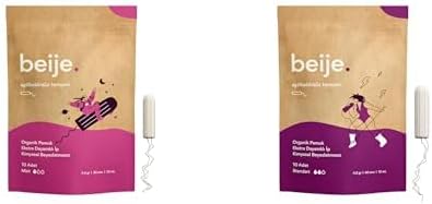 beije 10'lu Mini Tampon + 10'lu Standart Tampon