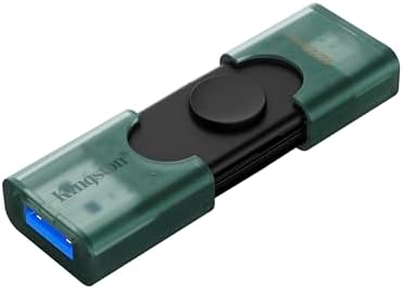 Alternative view of 128GB USB-A + USB-C 3.2 Gen 1 DataTraveler DuoG2