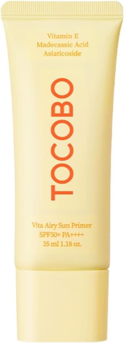 TOCOBO Vita Airy Sun Primer SPF50+ PA++++ 35ml - Makyaj Bazı Etkili Vegan Güneş Koruyucu