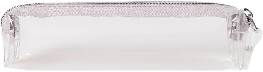 Alternative view of Bback Transparan Renkli Fermuarlı Kalem Kutusu 19X4X5.5 Cm Gray