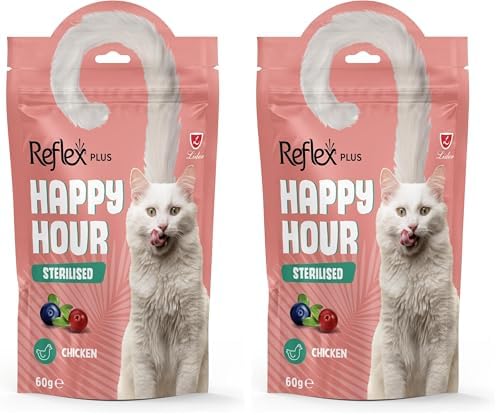 Alternative view of Reflex Happy Hour Kisirlaştirilmiş Kedi Ödül Mamasi 60 Grr 2li paket
