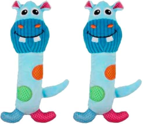 Pawise Vivid Life-Hippo Stick Köpek Oyuncağı 2li paket