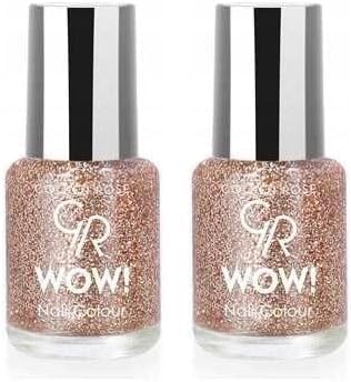 Wow Nail Glitter No:205 - Oje 2li paket