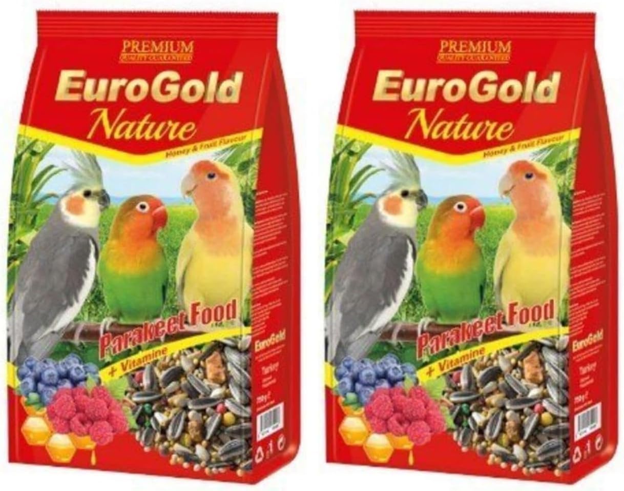 Alternative view of EuroGold Ballı ve Meyveli Paraket Kuş Yemi, 750 Gr 2li paket