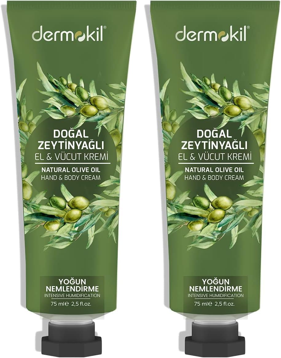 Zeytinyağı El ve Vücut Kremi (75 ml) 2li paket