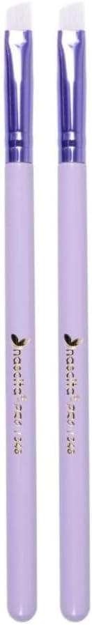 Soft Colors Açılı Eyeliner ve Kaş Fırçası - 348 2li paket
