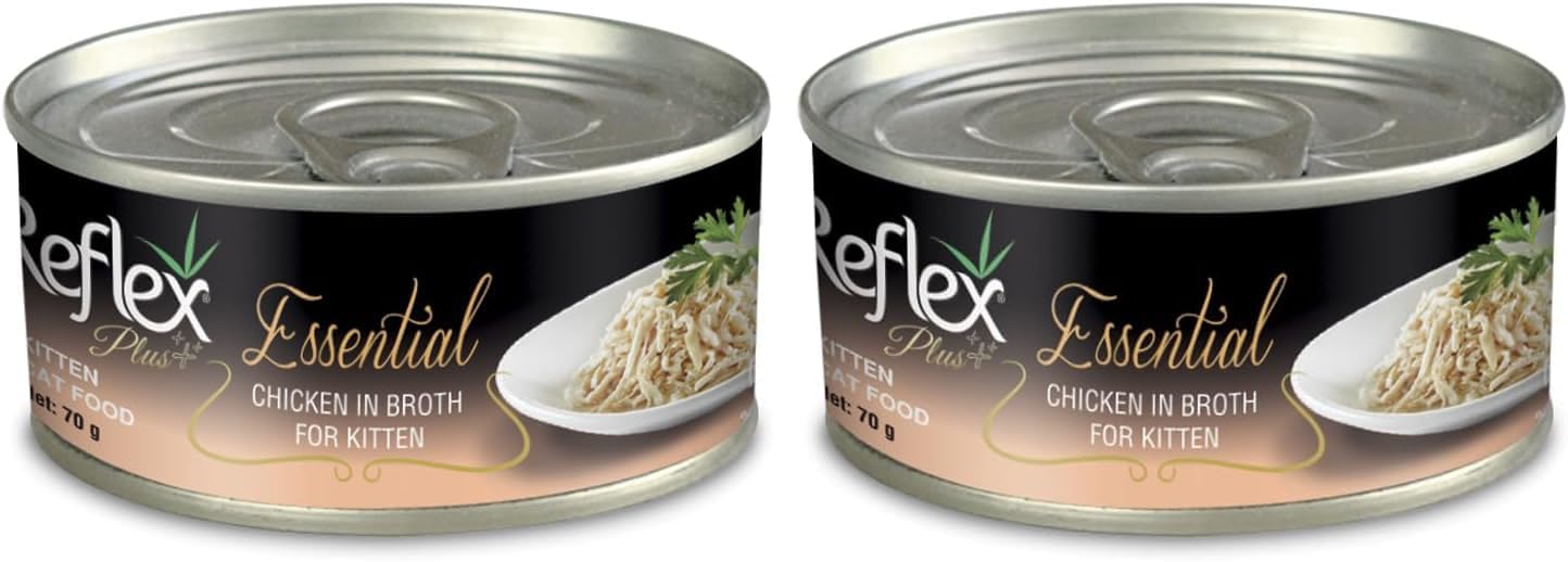 Alternative view of Reflex Plus Essenti Yavru Kedi Konserve Tavuk 70Gr 2li paket