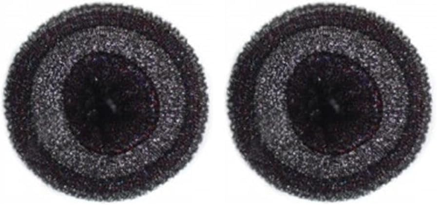Siyah-Gri Simli Topuz Aparatı - 04 2li paket