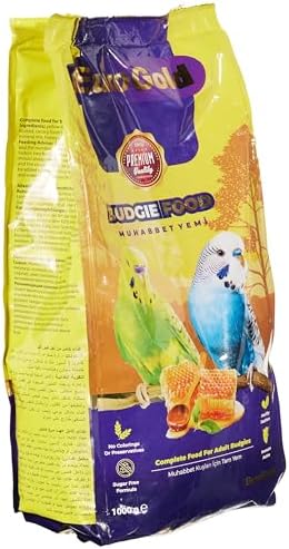 Alternative view of EuroGold Ballı ve Meyveli Muhabbet Kuşu Yemi, 1 Kg 2li paket