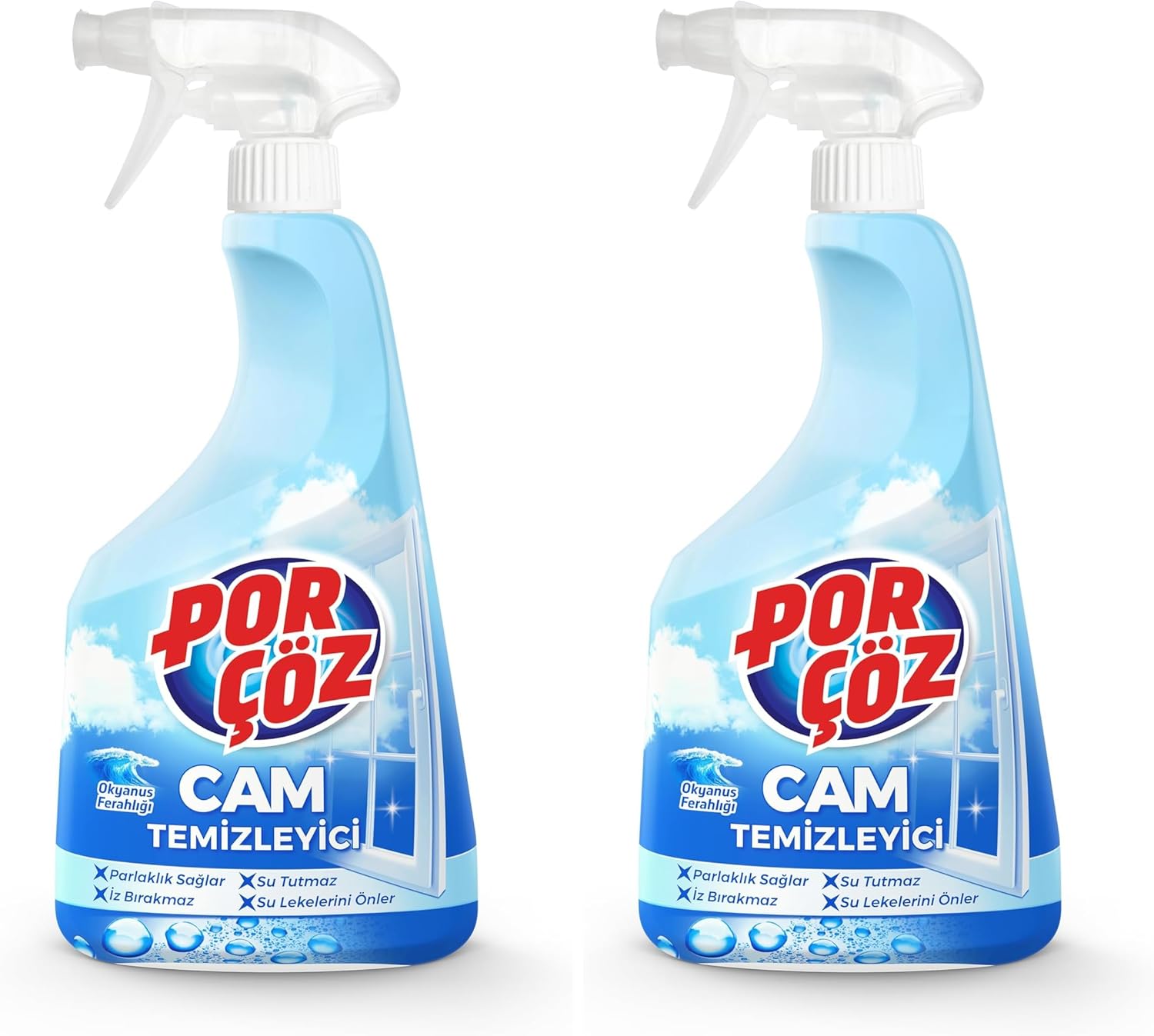Alternative view of PORCOZ CAM TEMIZLEYICI SPREY 500ML 2li paket