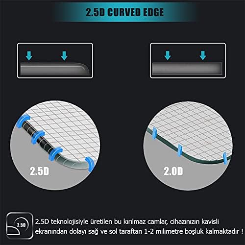 Alternative view of 17 Pro Max Tempered Glass Cam Ekran Koruyucu [ 17 Pro Max ile Uyumlu Ekran Koruyucu - Şeffaf]