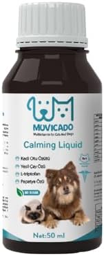 Kedi Köpek Sakinleştirici Damla ve Malt Calming Anti-Stress Rahatlatıcı Damla Sprey 50 ml