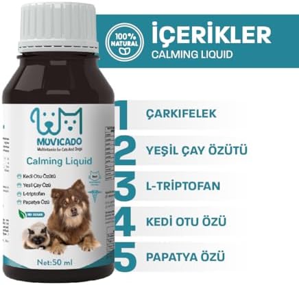 Alternative view of Kedi Köpek Sakinleştirici Damla ve Malt Calming Anti-Stress Rahatlatıcı Damla Sprey 50 ml