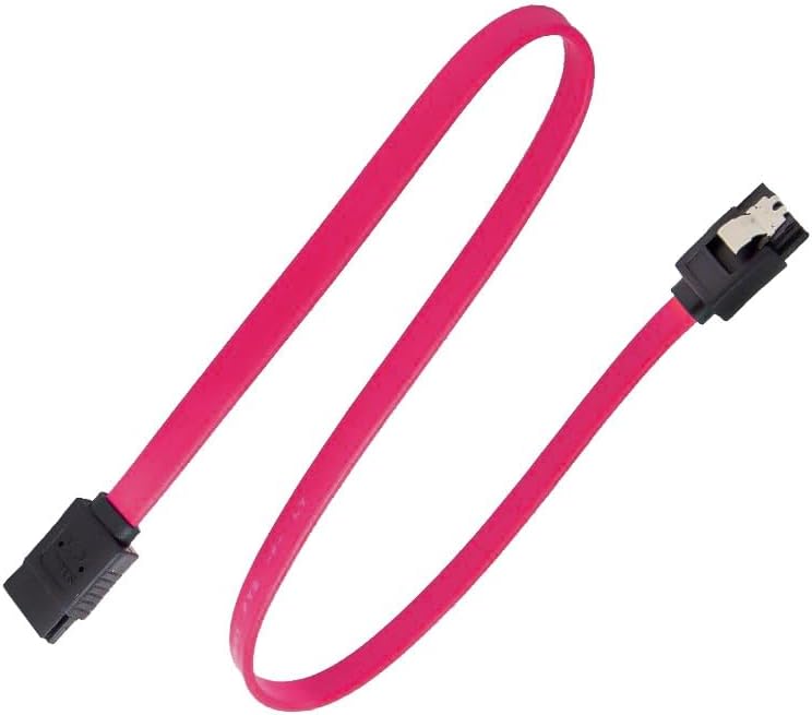 40Cm Sata HDD SDD Data Veri Kablosu, SATA 3, Kırmızı,