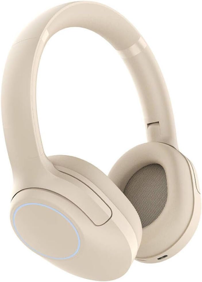 Alternative view of Kulak Üstü Bluetooth Kulaklık LP-HD003 RGB LED Işıklı Bluetooth v5.4 Krem