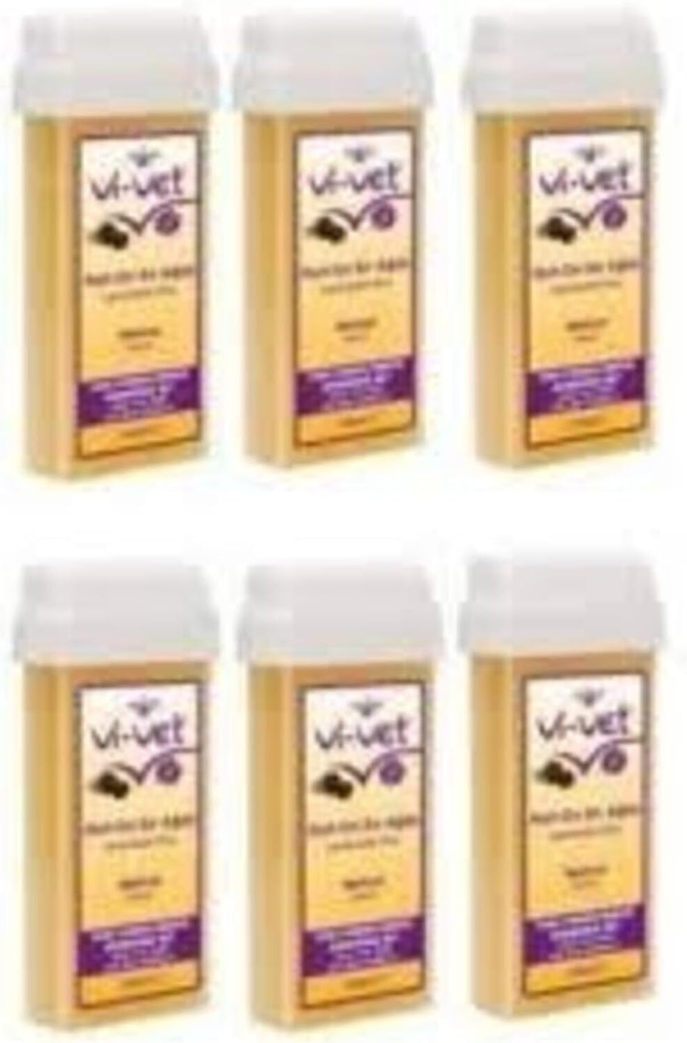 Alternative view of Vivet Natural Kartuş Sir Ağda 100 ml 6'lı Set