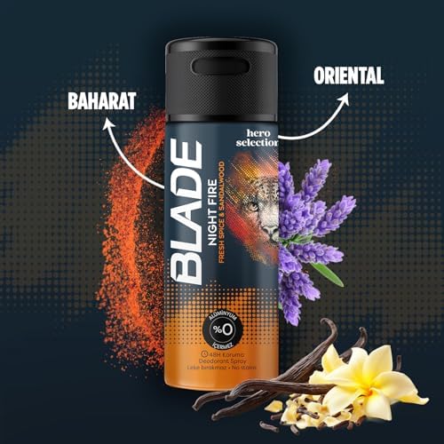 Alternative view of Blade Hero Night Fire Deodorant 150 Mililitre