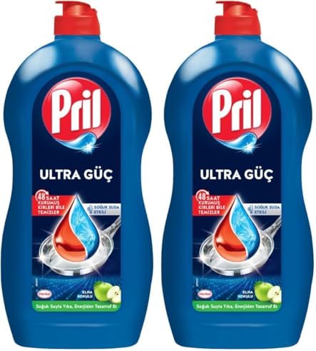 Alternative view of Pril Elde Yıkama Sıvı Bulaşık Deterjanı 1350g Amasya Elması, Amasya Elması 1.35kg 2li paket