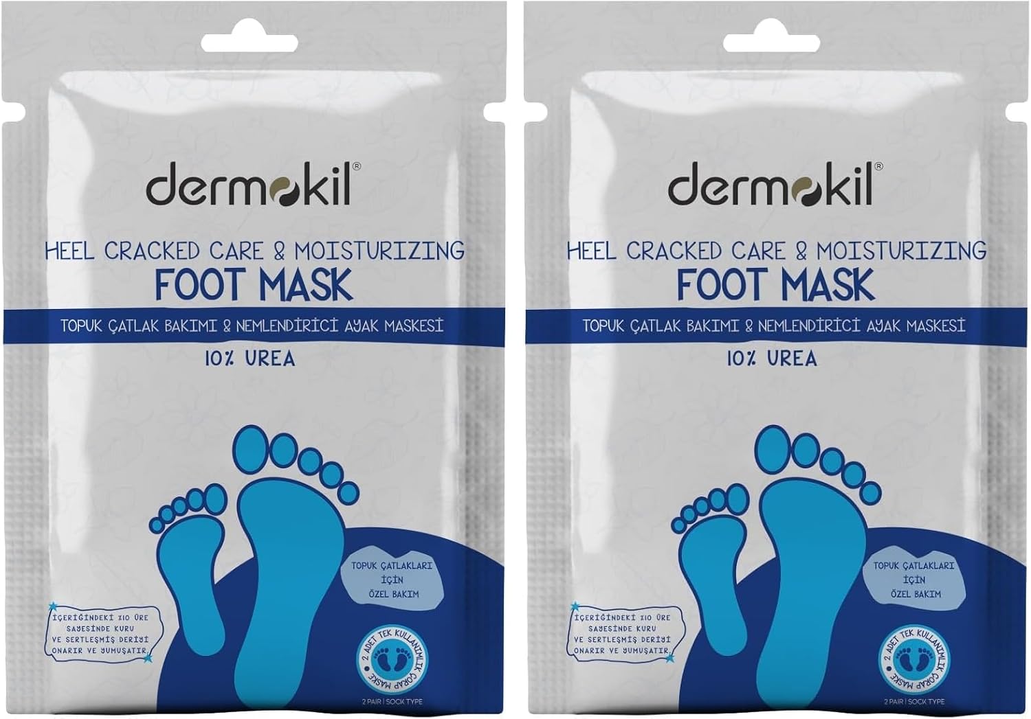 Alternative view of Yüzde On Ürea Topuk Çatlak Bakımı ve Nemlendirici Ayak Maskesi 30 ml 2li paket