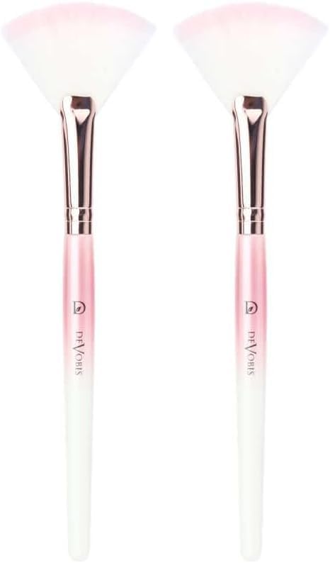 Devobis Fan Brush - Makyaj Fırçası 2li paket