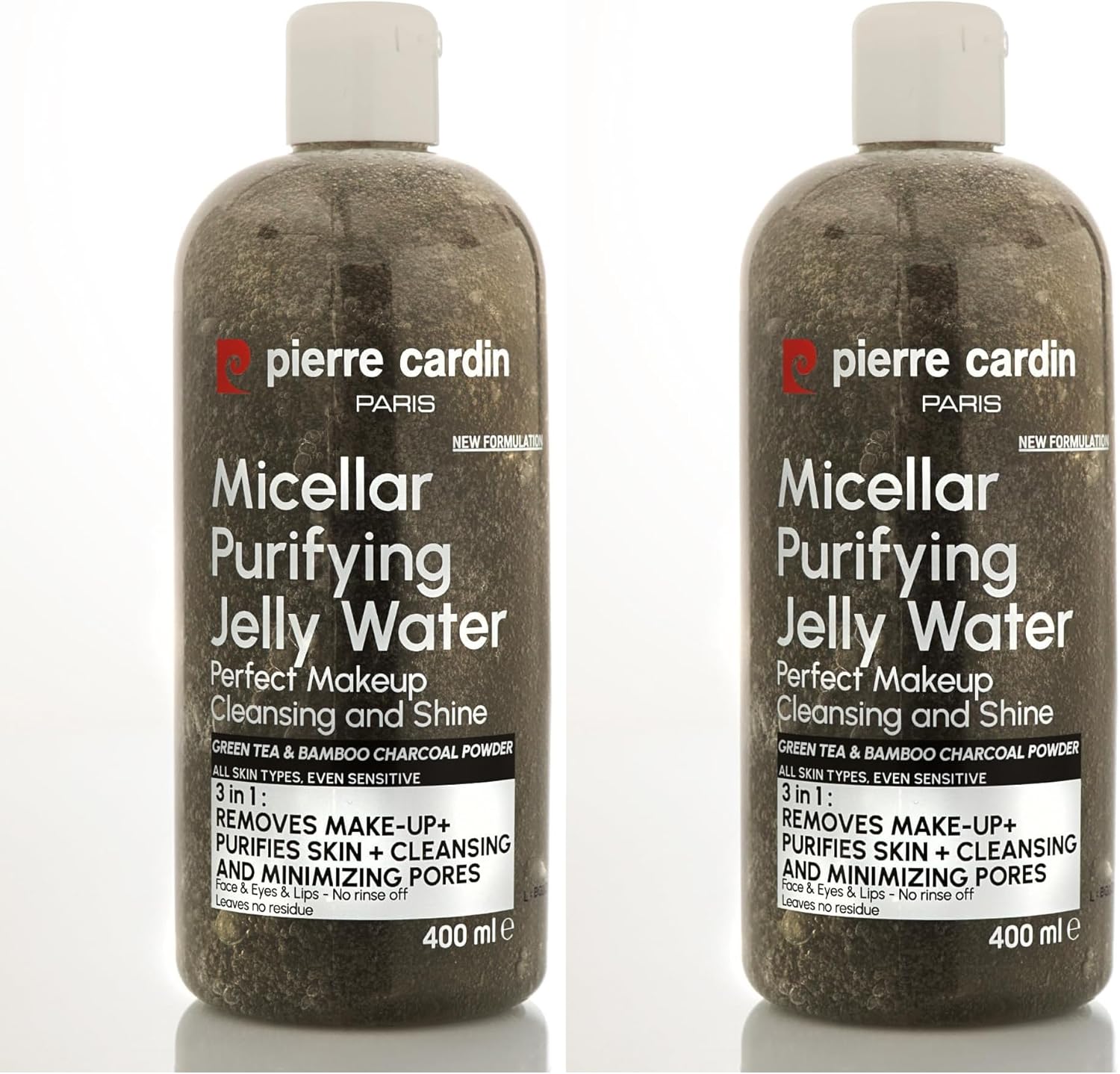Gently Cleansing Micellar Water with Charcoal Powder & Green Tea-Makyaj Temizleme Suyu 2li paket