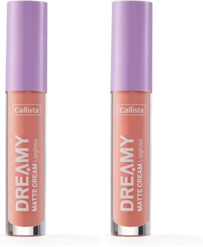 Alternative view of Callista Dreamy Cream Mat Görünümlü Lipgloss 207 Angelic, Nude 2li paket