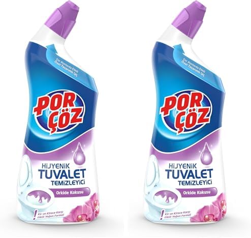 Tuvalet Temizleyici Jel Orkide Kokulu 750 ml 2li paket