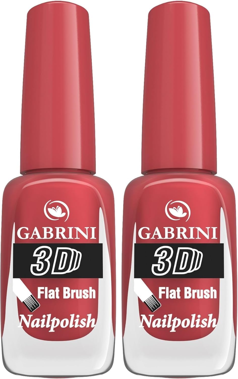 3D Nail Polish 43 1 Paket (1 x 1 Adet) 2li paket