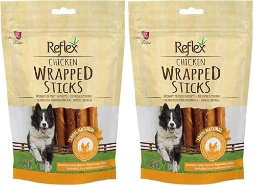 Alternative view of Reflex Kurutulmuş Chicken Wrapped Sticks Tavuk Parçalı Çubuk Köpek Ödülü 80 Gr 2li paket