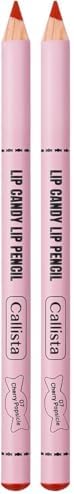 Callista Lip Candy Dudak Kalemi 07 Cherry Popsicle, Kırmızı 2li paket