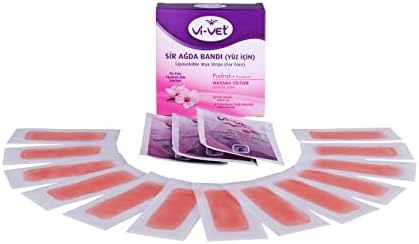 Vi-vet Sir Ağda Bandı (Yüz İçin) Pudralı (Yeni), 24 Adet 2li paket
