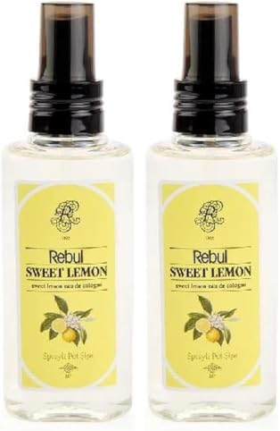 Rebul Tatlı Limon Eau De Cologne 50 ml 2li paket
