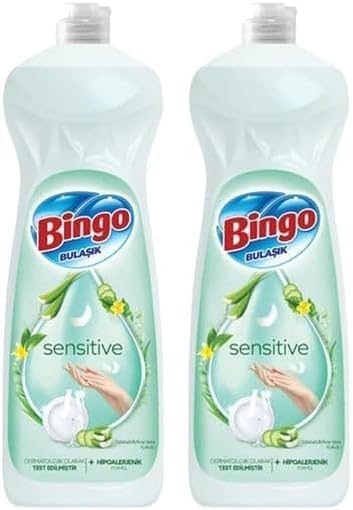 Bingo Elde Bulaşık Deterjanı Sensitive 650 ml 2li paket