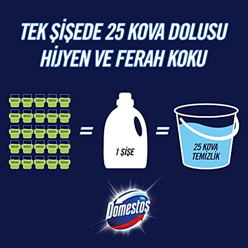 Domestos Yüzey Temizleyici Yoğun Kıvam Çam 1500 ml 2li paket