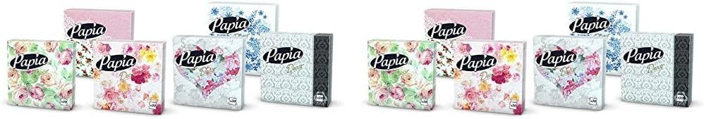 Papia Peçete 3 Katlı Desenli 20 Adet